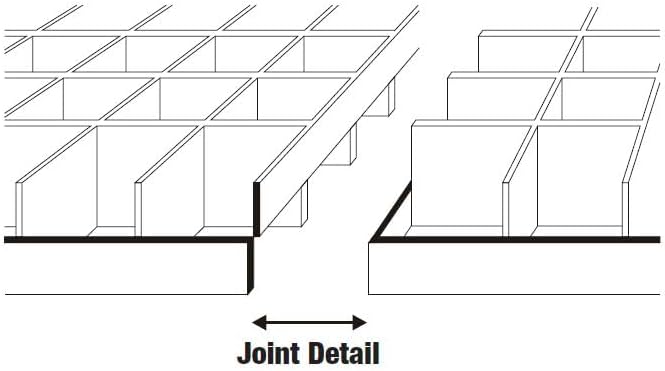 Fluorolite Plastics| Egg Crate Panel|Polystyrene| Color - Black| Nominal 24" x 48" with 1/2" x 1/2" x 3/8" Cell Size | 6 Pack