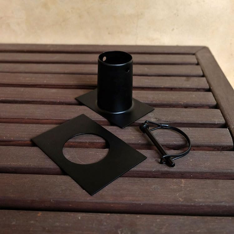 Nutshell Stores Kenchiku Rain Chain - Black - 11 Feet