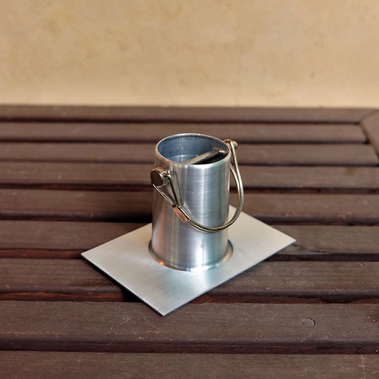 Nutshell Stores Kenchiku Rain Chain - Stainless Steel - 18 Feet