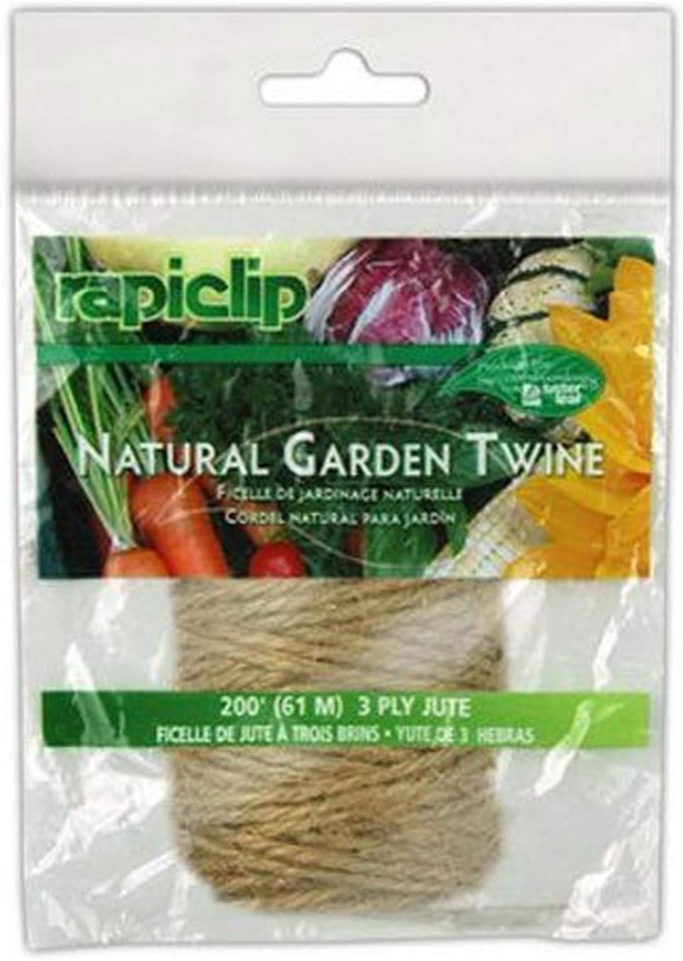 Luster Leaf Rapiclip Garden Twine Natural - 200 Foot Roll 874