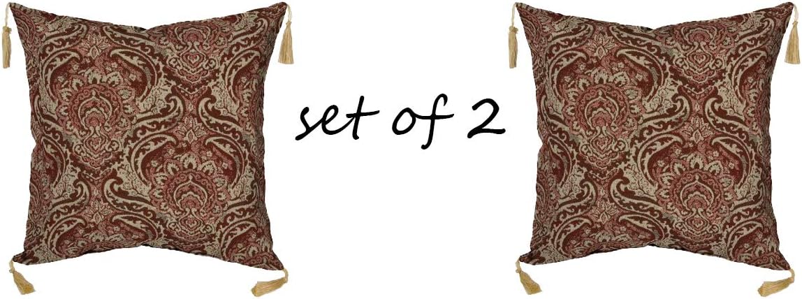 Comfort Classics Outdoors Venice Outdoor Throw Pillow (Set of 2) 16x16x4