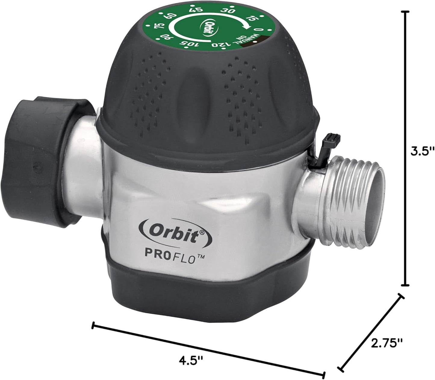 Orbit High Flow Metal Mechanical Garden Faucet Watering Hose Timer (5 Pack)