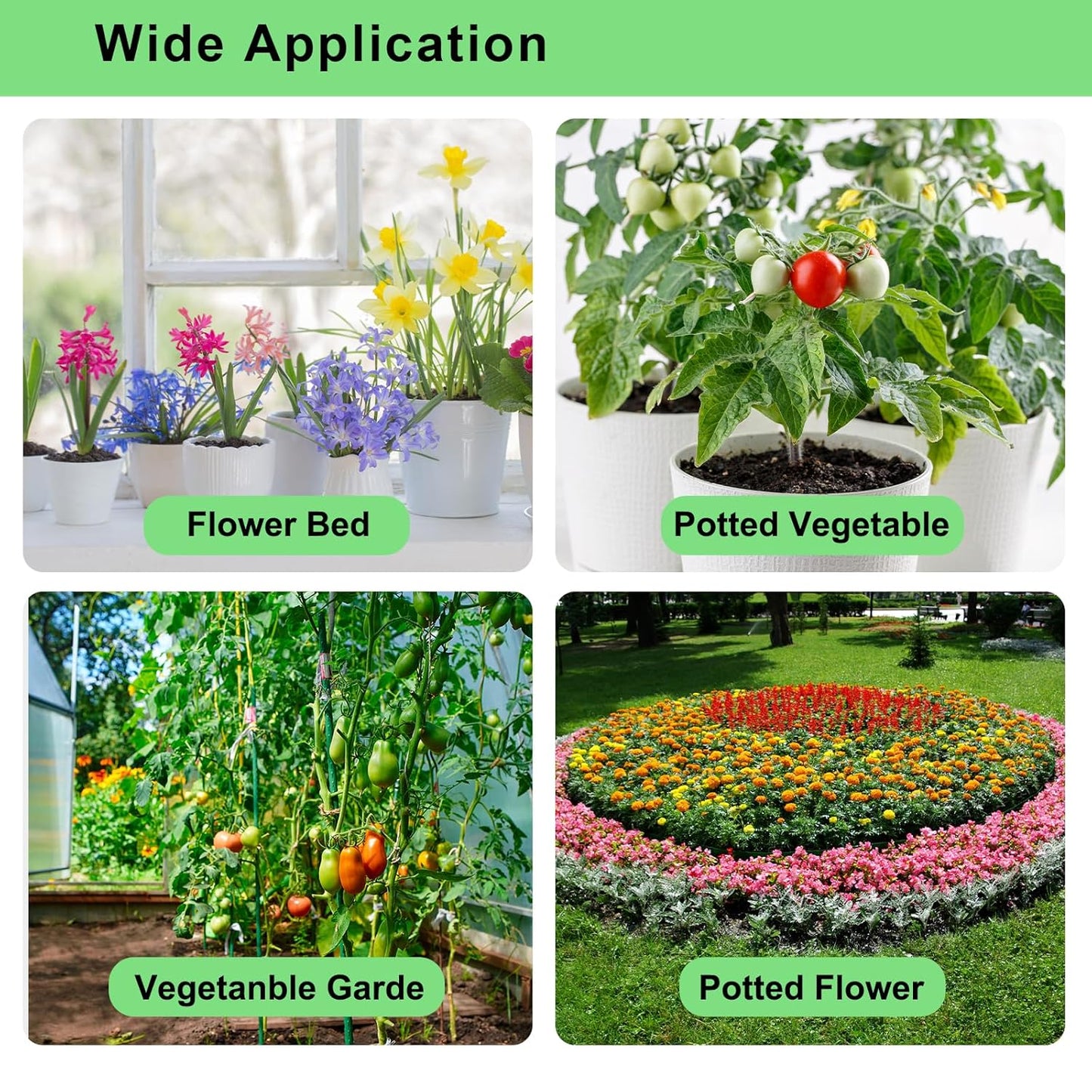 247FT Drip Irrigation Kit – 2025 New Quick-Connect Micro Irrigation System with 1/4'' 1/2'' Tubing, Locking Nozzle Emitters, Adjustable Misting Sprayers for Gardens, Lawns,Raised Beds and Greenhouses