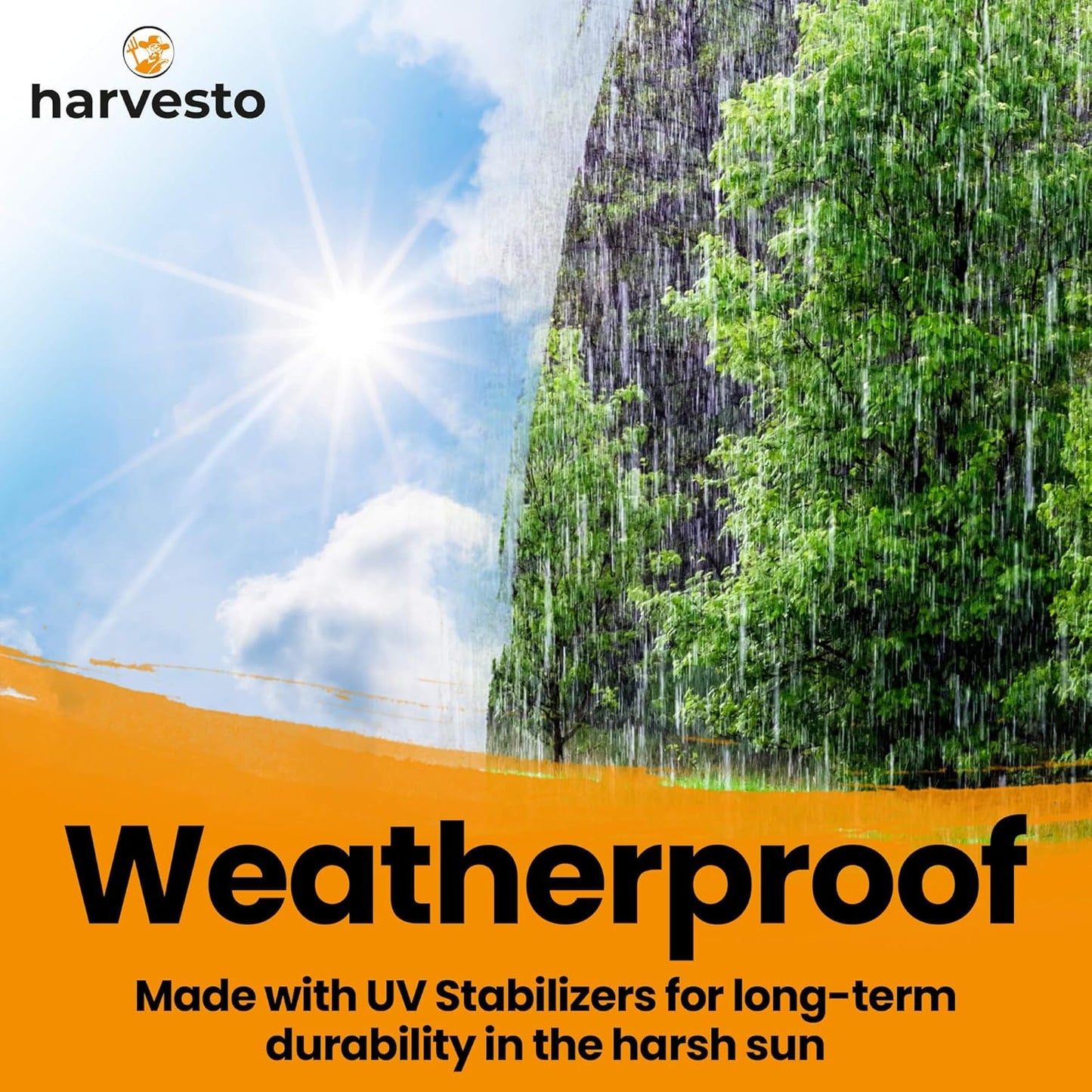 Heavy Duty Bird Netting for Chicken Coops & Runs | Tree & Garden Netting Mesh 1-1/2" | Keep Hawks, Birds & Predators Away | Bird Netting for Blueberry Bushes, Vegetables & Fruit (25' x 100')