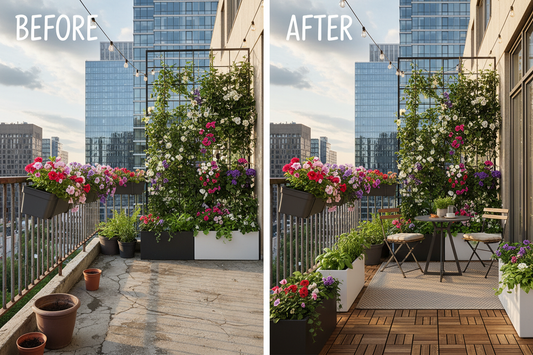 Balcony Garden Transformation: Turn Your Small Space into a Green Paradise