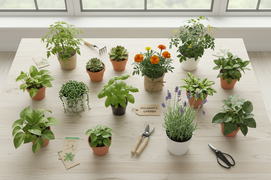 10 Easy-to-Grow Plants for Beginner Gardeners