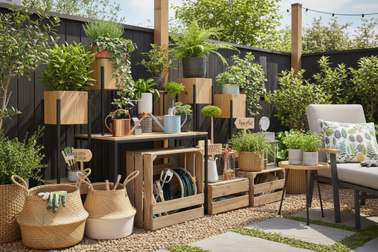 🌿 Functional & Fun Garden Setup Make gardening easier and more enjoyable with these essentials.