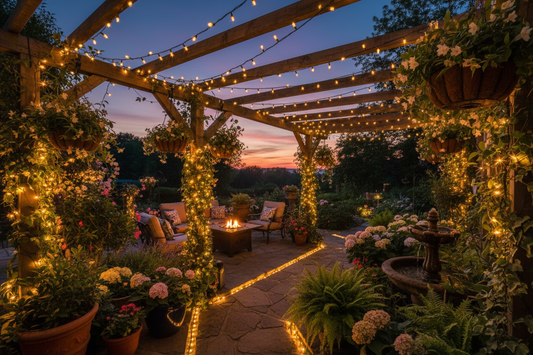 How to Use Solar String Lights to Transform Your Outdoor Space