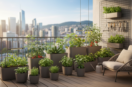 Urban Balcony Gardening: Grow Fresh Herbs and Vegetables in Small Spaces
