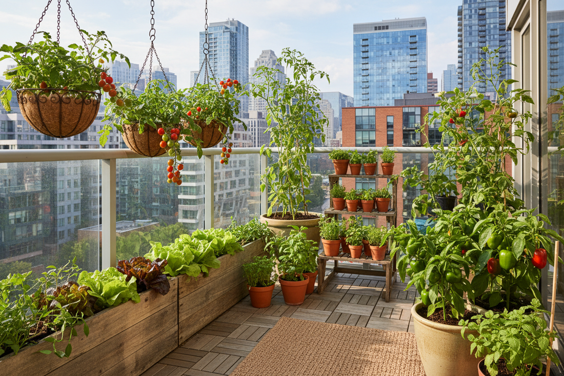 Container Vegetable Gardening for Urban Balconies: Grow Fresh Produce in Small Spaces