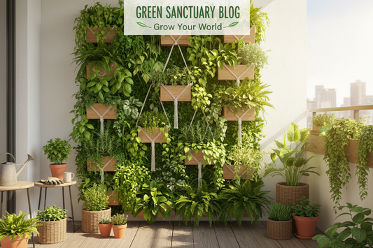 10 Vertical Garden Ideas for Small Spaces: Transform Your Balcony or Patio