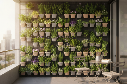 Vertical Gardening for Small Spaces: Transform Your Balcony into a Green Oasis