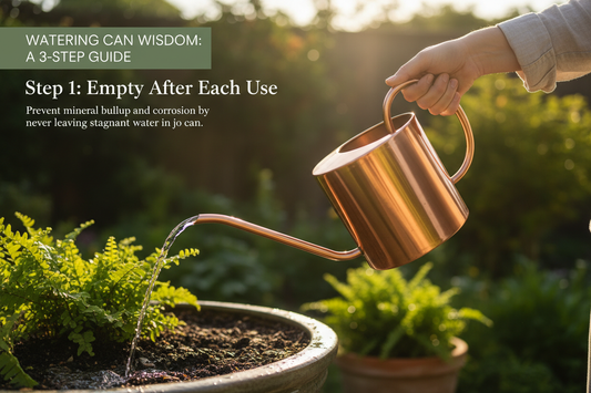 Watering Can Maintenance: Keep Your Garden Essential in Perfect Condition