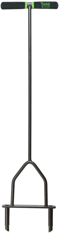 Yard Butler Aerators - Durable for Easy Lawn Care & Healthy Growth - Prevent Lawn Damage by Breaking Up Compaction - Ergonomic Gardening Tool, Aerator & Irrigator Bundle