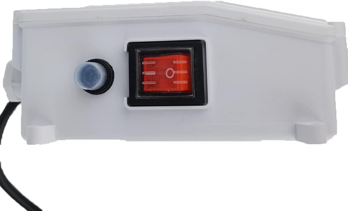 110V/60Hz Submersible Well Pump Control Box - 0.75KW 1HP Accessories with Starter Switch, Controller & Thermal Protection Circuit Breaker