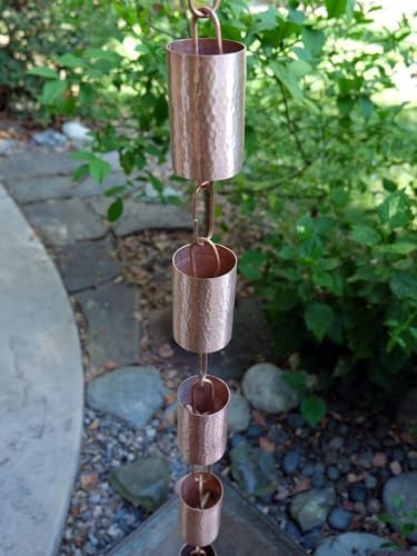 Nutshell Stores Kenchiku Rain Chain - Copper - 15 Feet
