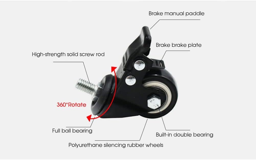 Zhongma 3 Tier Sturdy Metal Plant Stand with Wheels, L35.43 x W26 x H26 inch, Heavy Duty Plant Holder for Home Indoor and Outdoor, 660 LBS Capacity & Heavy Duty Construction