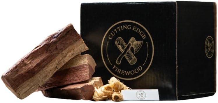 Cutting Edge Firewood Savanna Heat Medium-Sized Pizza Wood (8” Length) | Premium Firewood for Wood Fired Pizza Ovens | Burns Hotter & Longer | Supports African Communities & Wildlife