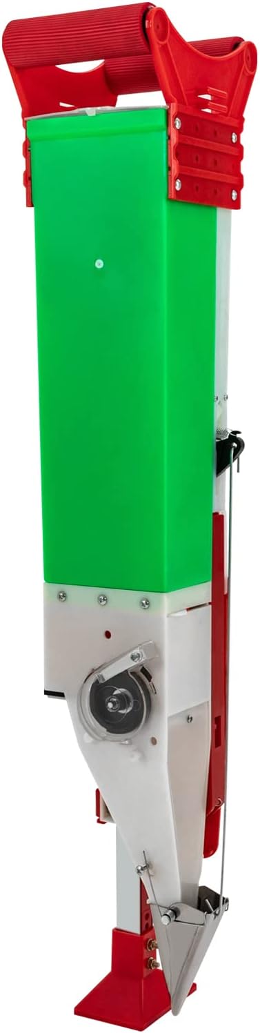 Manual Standing Seeder,Adjustable Handheld Seeding Machine,Garden Fertilizer Spreader for Soy Peanut Corn Cotton Soybean(1 Nozzles)