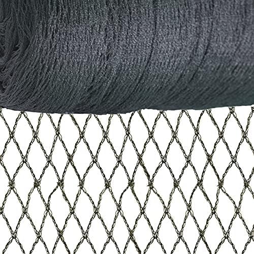 MEANCHEN Bird Netting 15x40 Ft, 1/2ln Mesh Heavy Duty Garden Netting for Plants, Fruit Trees, Vegetables Extra Strong Woven Mesh Netting Fencing, Against Birds, Deer, Poultry