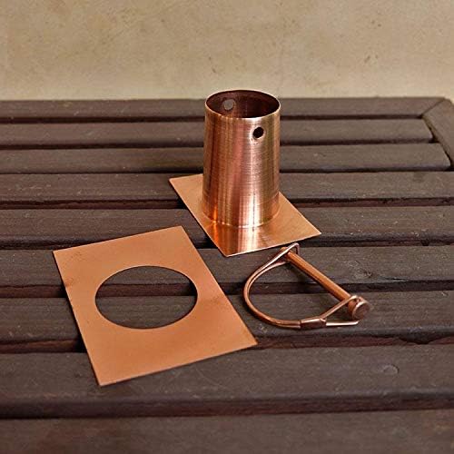 Large Tapered Cups - Copper Plated with Installation Kit (11 Feet)