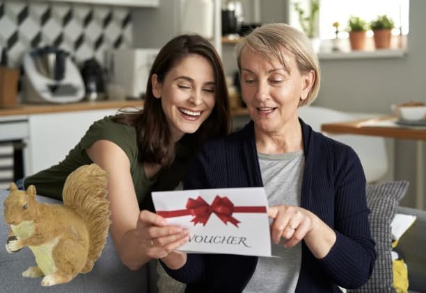 Garden Decoration Squirrel Statue - Adorable Wildlife Sculpture with Pinecone for Outdoor Patio, Lawn, or Garden Décor - Ideal for Nature Lovers