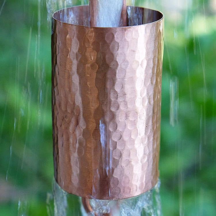 Nutshell Stores Kenchiku Rain Chain - Copper - 12 Feet