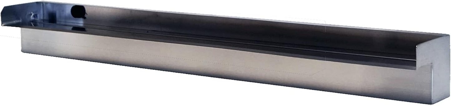 HALF OFF PONDS Steel Elegance 36" Stainless Steel Spillway - STE36-HOP