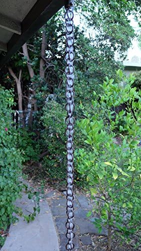 Nutshell Stores Double Loops Rain Chain - Bronze - 12 Feet