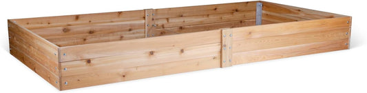 Infinite Cedar Select Cedar Raised Garden Bed (4' x 8' x 10.5" H)