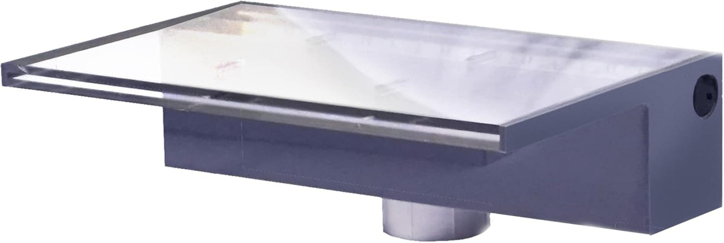 HALF OFF PONDS Sheer Elegance 12" Acrylic Spillway - SE12-HOP