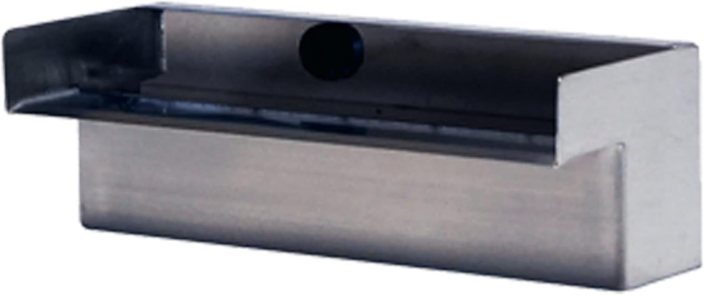 HALF OFF PONDS Steel Elegance 12" Stainless Steel Spillway - STE12-HOP