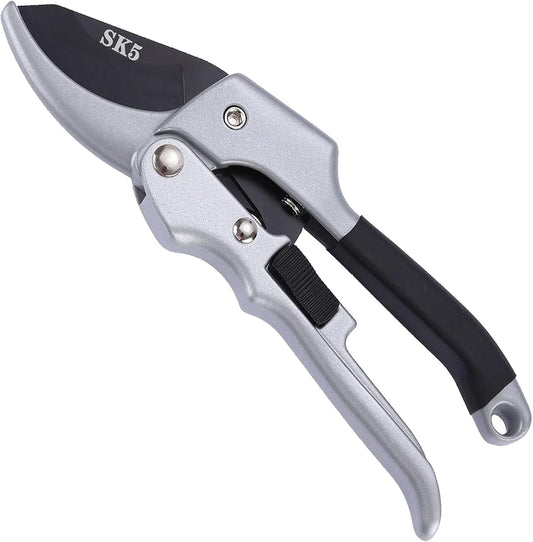 Garden clippers, premium Germany pruners, Work 3 times easier, professional pruning shears, cutting rose, flower, hedge, stem, tree, Sharp gardening scissors, Arthritis weak hand snips (Japanese-1, 1)