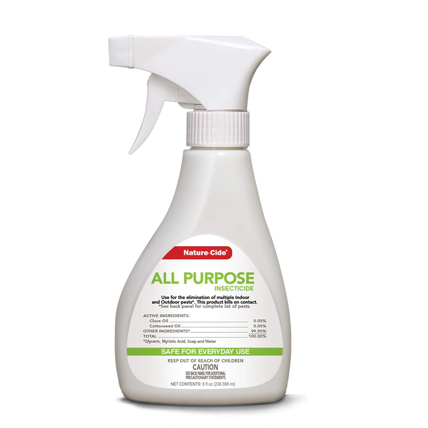 Nature-Cide All Purpose Spray - for Roach, Spider, Mosquito and Ant. Keeps Your Home Safe. No Strong Odor. 8 oz