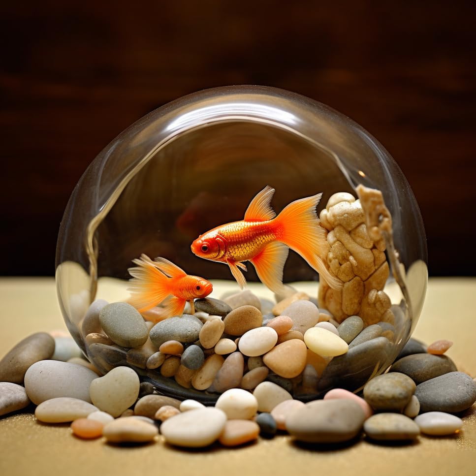 2 LBS River Rocks, StoneCreek, Decorative Garden Stones for Plant Landscaping, Polished Gravel Filler Pebbles for Home Decoration, Vases, Succulents, Flower Beds and Fish Tanks (Mixed Color, Medium)