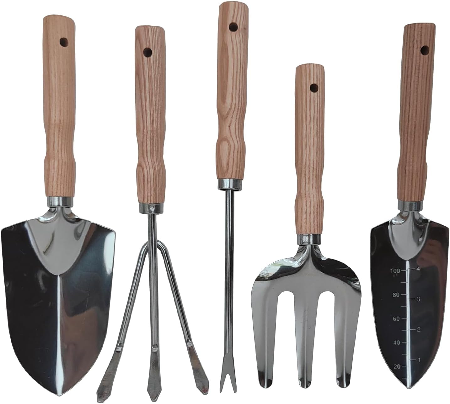 Gardening Tool, Weeder Tool Set Lightweight Easy to Use for Gardon & Patio (5pcs Garden Tool 01)