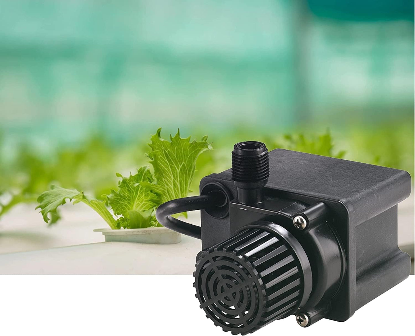 Little Giant PE-2.5F-PW 115 Volt, 1/28 HP, 475 GPH Submersible Direct Drive Pump for Small Ponds or Fountain with 15-Ft. Cord, Black, 566612