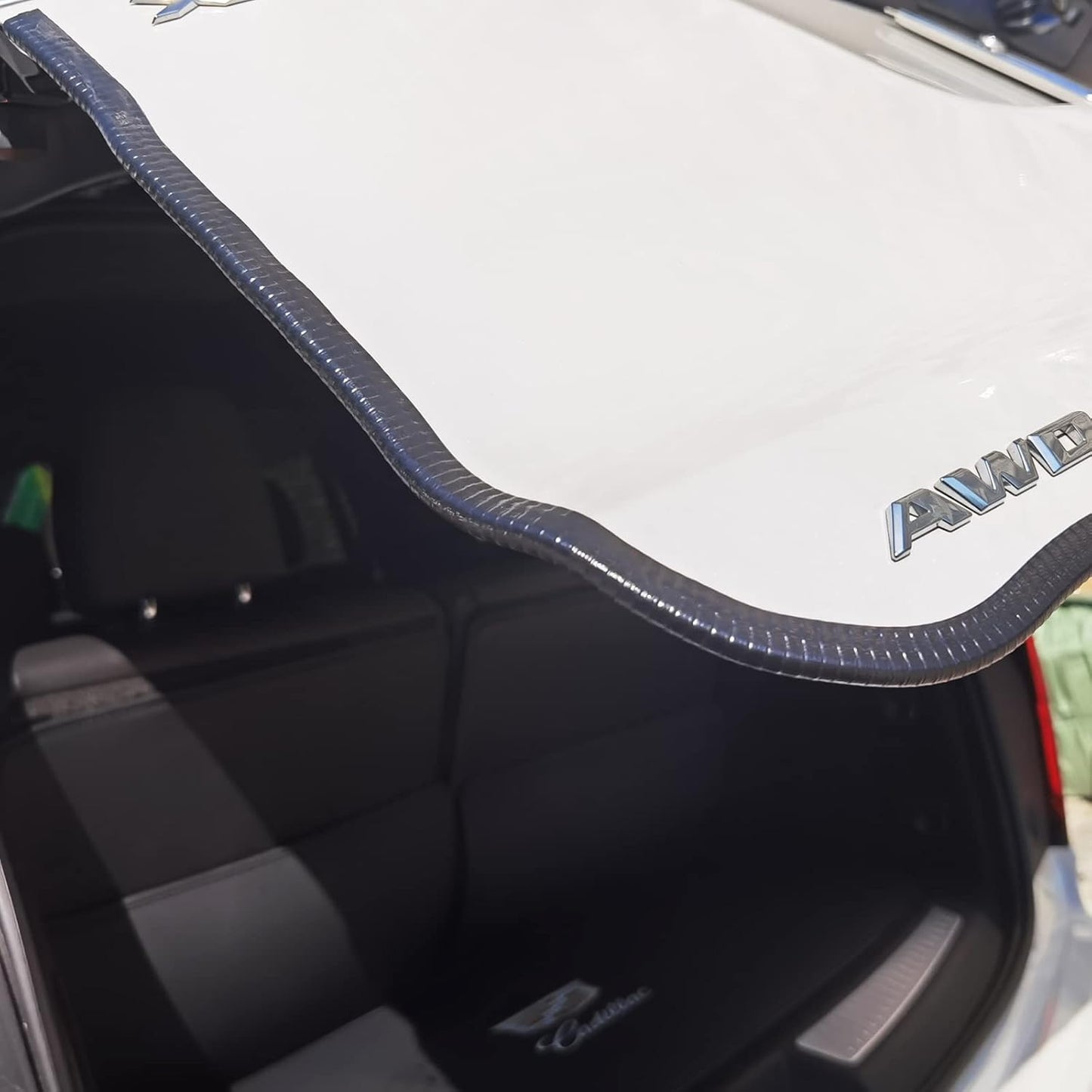 Edge Trim Black U-Channel Rubber Trim Edge with Metal 1/2" X 3/8" - Fit Gap 3/64" to1/4 Car Door Edge Sealing Strip, PVC Weather Stripping with Steel, Metal Edge Protector, 6.5FT