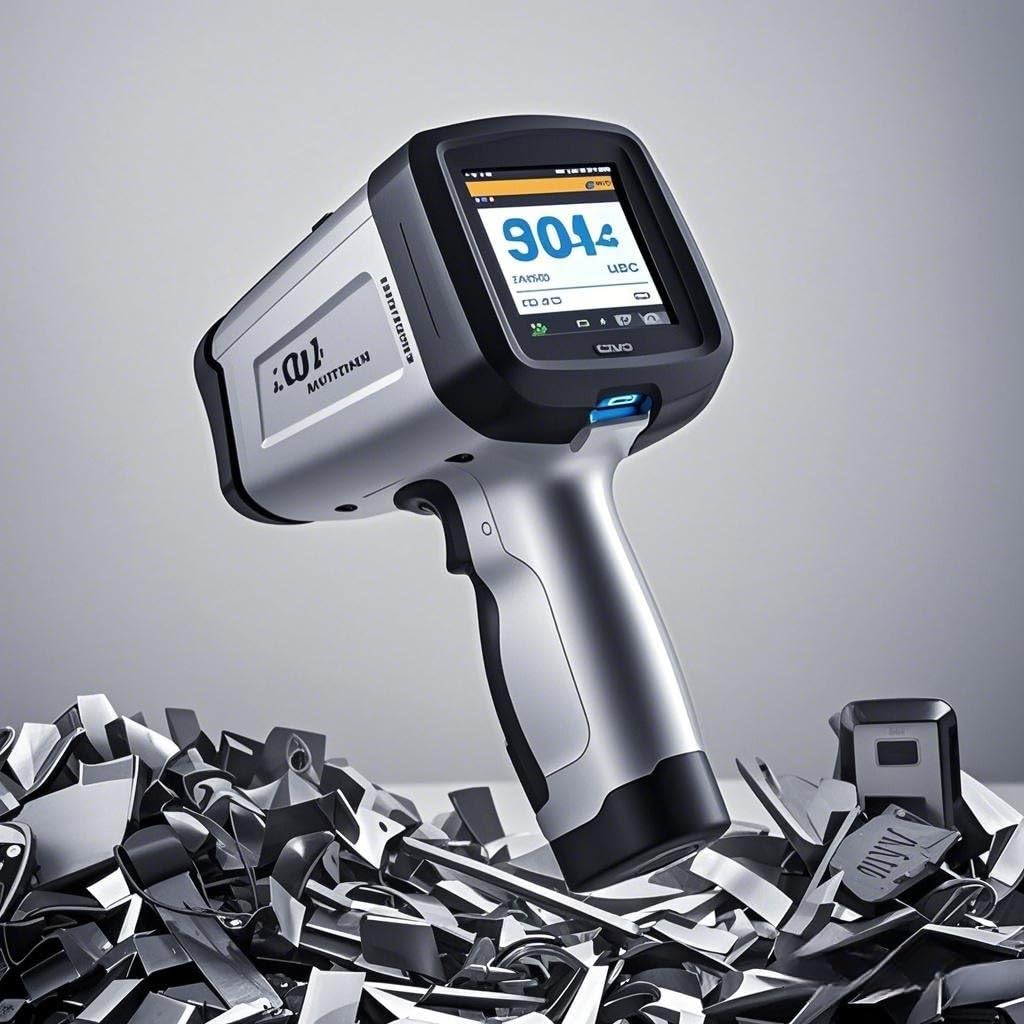 Elite Handheld XRF Analyzer - Instant Alloy & Mineral Analyzer for Mining, Recycling, Metallurgy | 40+ Element Detection | IP67 Waterproof | 8-Year Warranty