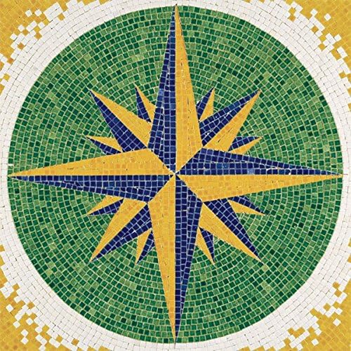 Compass Rose Mosaic Kit