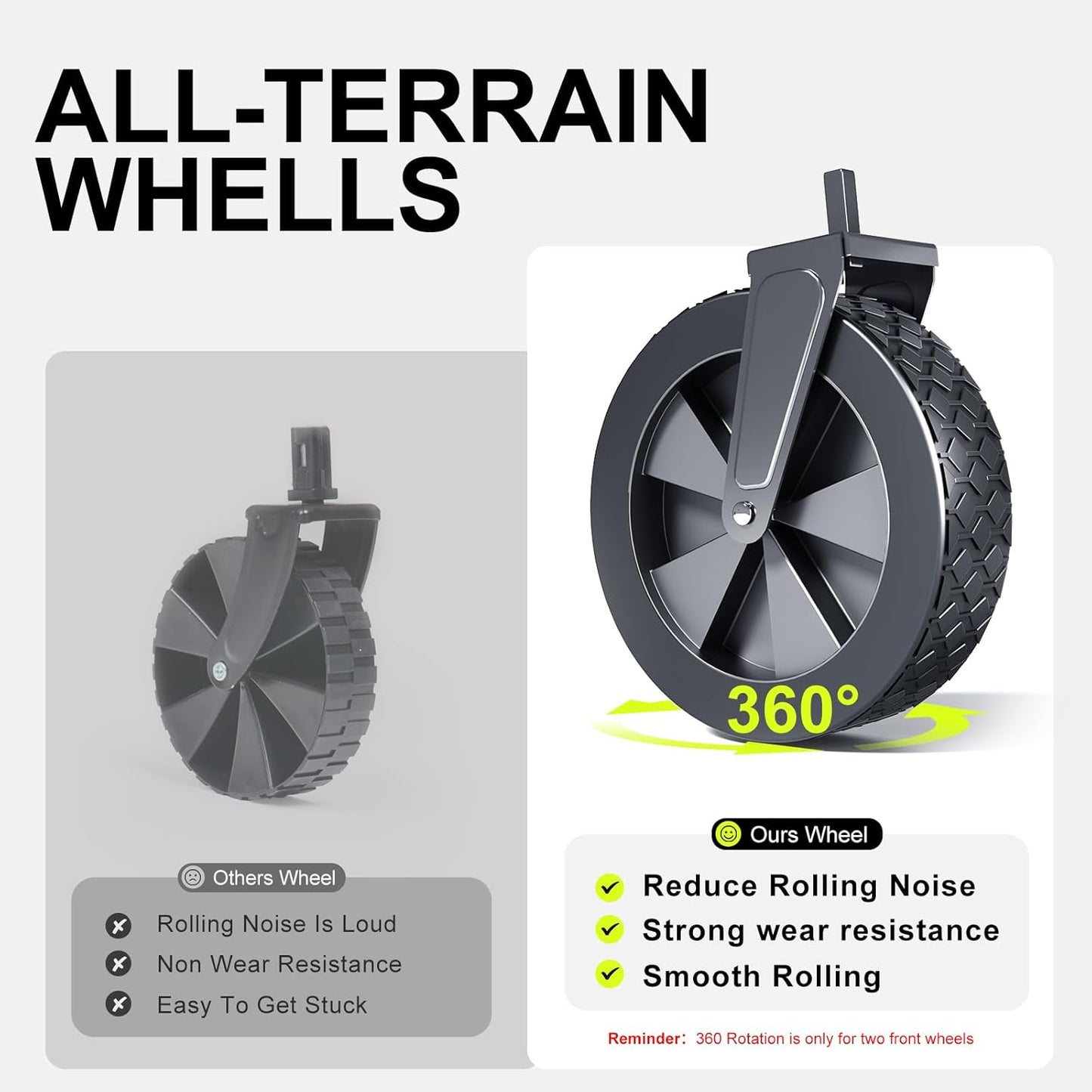 Collapsible Wagons Carts Foldable with Extended Tailgate, Folding Cart on Wheels, Portable Heavy Duty Shopping Carts for Groceries, Apartment, Garden, Camping, Fishing, Outdoor (Black)