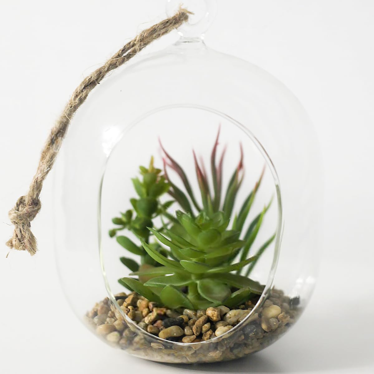 2LB Succulent and Cactus Gravel Pebbles, 3/8 Inch Decorative Polished Stones, River Rocks for Plants, Vases, Aquariums, Terrarium and Outdoor Gardening, Natural