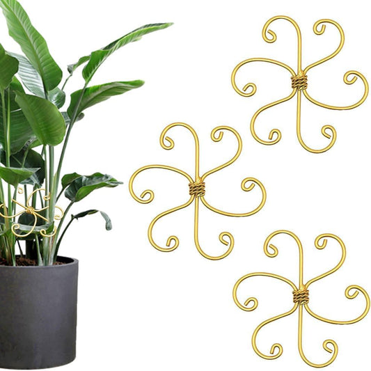 3 Pack Stackable Monstera Plant Support, Garden Plant Stakes for Indoor Outdoor Plants, Climbing Plant Support Structures Moss Pole Monstera Plant Holder Sticks Support Tall Potted Plants (3 PCS)