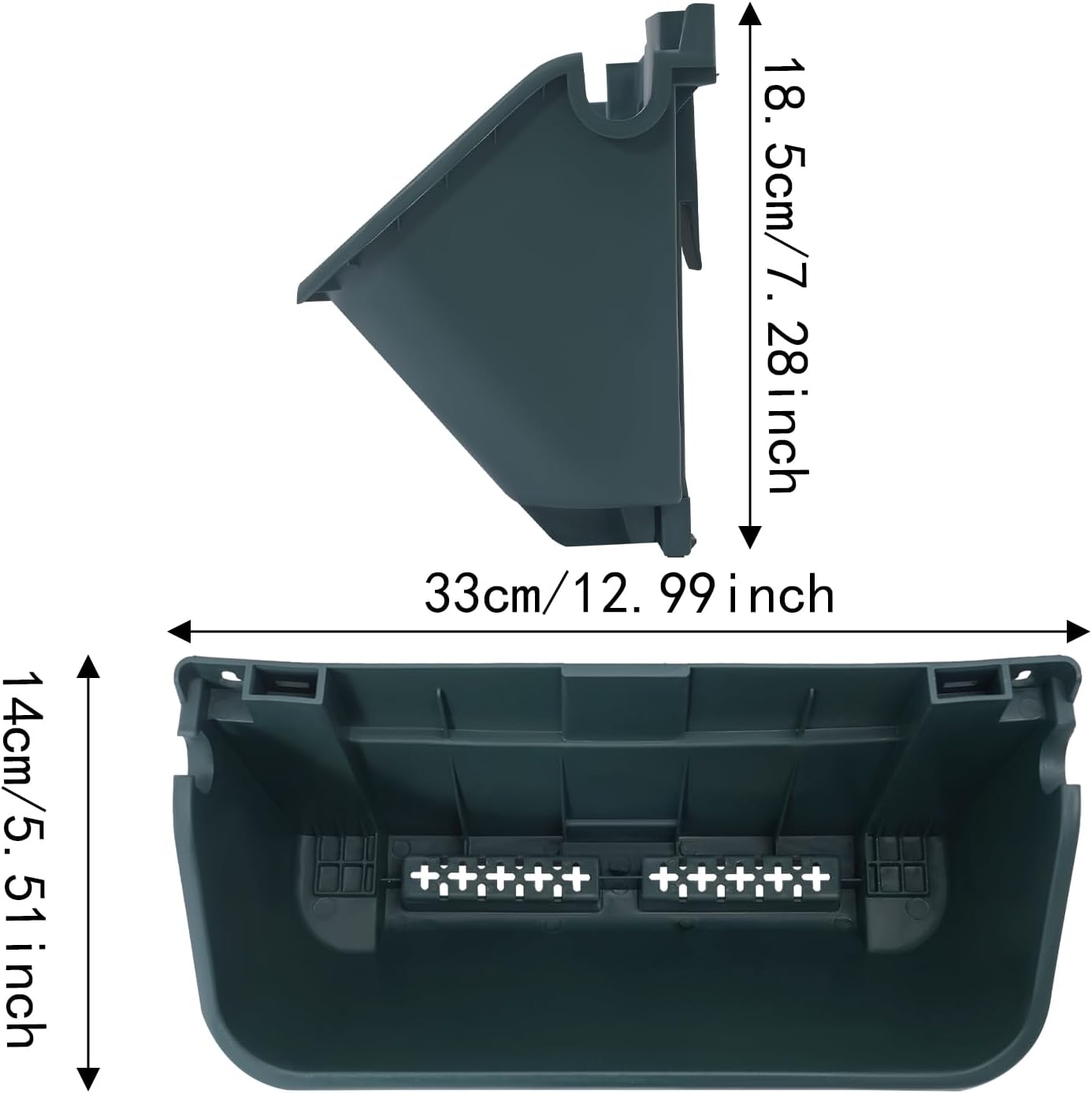 16-Pot Vertical Wall Planter, Self-Watering Stackable Planters for Indoor & Outdoor Use, Perfect for Herbs, Flowers & Vegetables (16, Green)