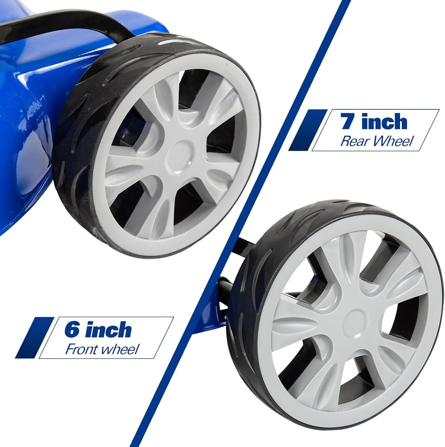 BILT HARD Gas Lawn Mower 20 inch, 144cc 4-Cycle OHV Engine Lawnmower, 8 Adjustable Cutting Heights Push Mowers for Lawn, Yard and Garden