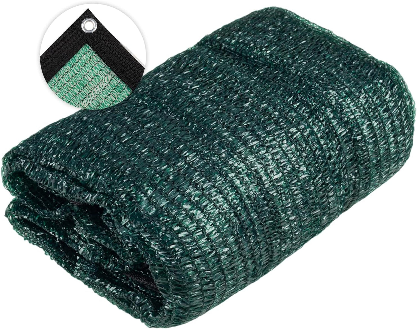 Cool Area 55% Sun Shade Cloth Mesh Tarp with Grommets for Plant Cover 10x12ft Patio Canopy Garden Pergola Greenhouse Car Barn Kennel Green