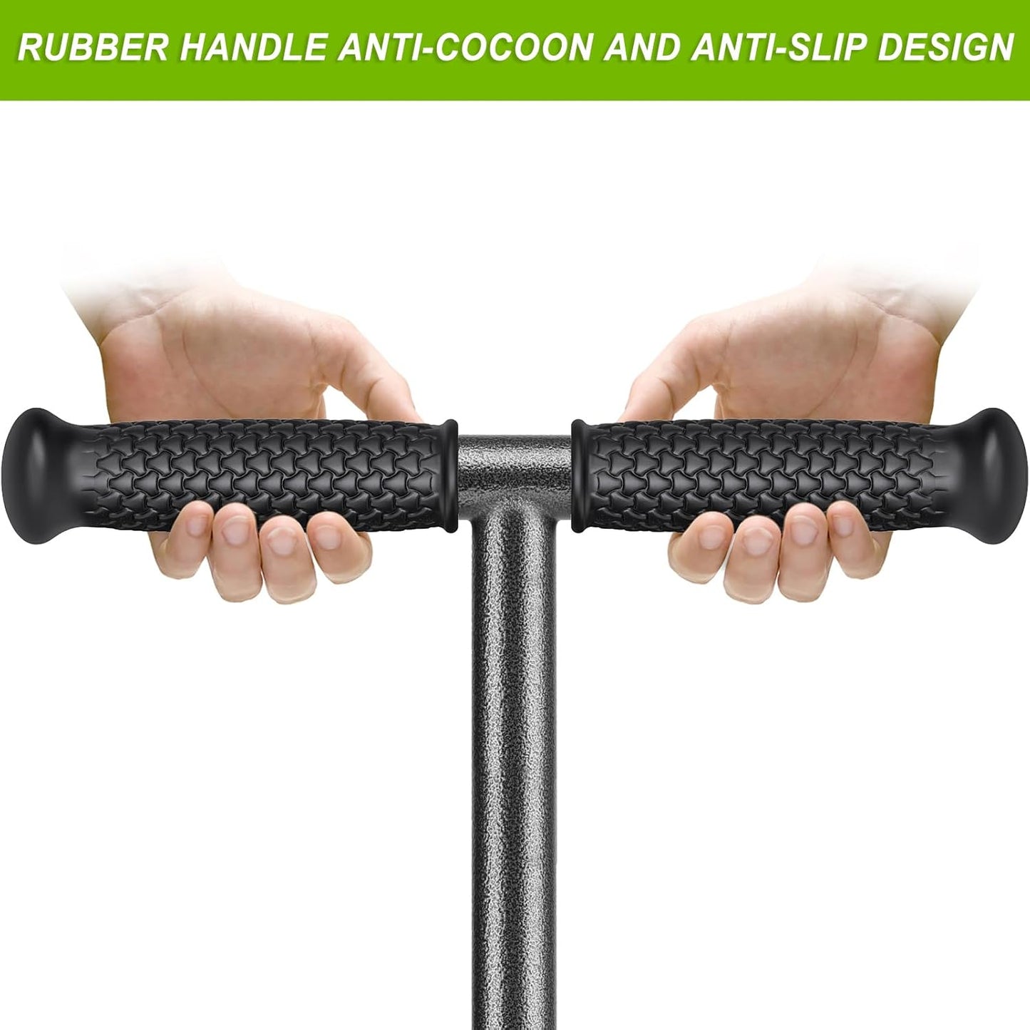 Dolibest Lawn Coring Aerator, Manual Lawn Aerator, 3 Stainless Steel Corer Plug Aerator with Soil Core Storage Tray, Pre-Assembled Manual Grass Aerating Tool & Clean Hand Tool, Improving Lawn Health