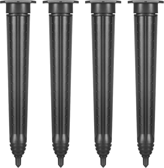 4 Pack Garden Watering Stake Large UV-Protected ABS Plastic Deep Root Irrigation Spike for Trees, Shrubs, Bushes, Shrubs, Flowers, Fruits, Vegetables, Potted Plants (14 Inch)