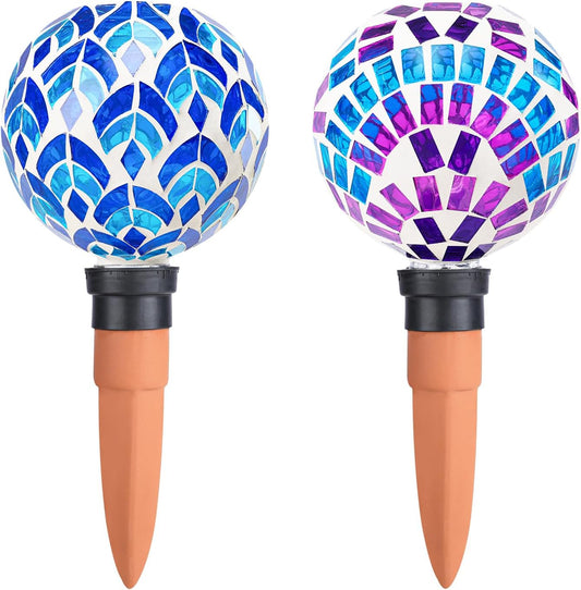 Plant Watering Globe Large Self Watering Globes 2 Pack for Indoor Outdoor Plants Self Watering Planter Insert Watering Devices for Plant Lover Gifts