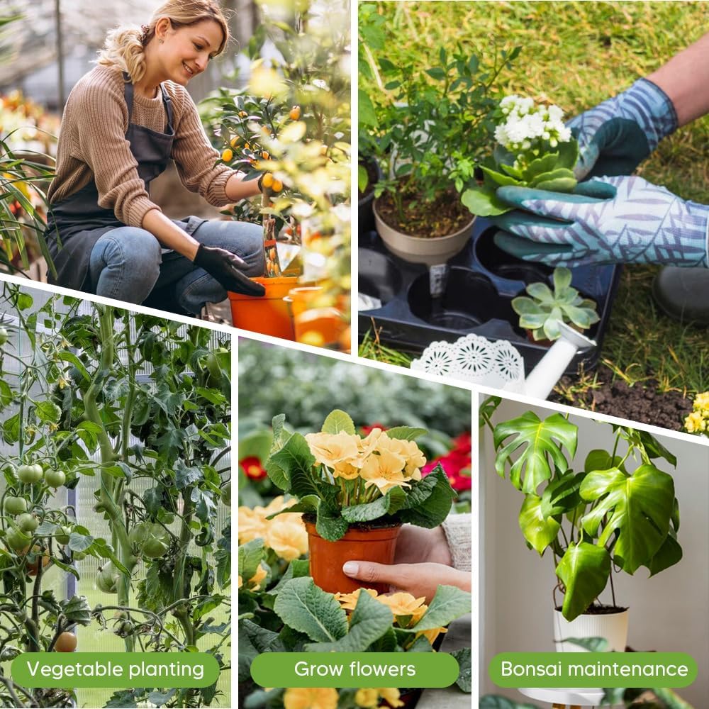 5 Pack Stackable Monstera Plant Support, Garden Plant Stakes for Indoor Outdoor Plants, Climbing Plant Support Structures Moss Pole Monstera Plant Holder Sticks Support Tall Potted Plants (5 Pack)